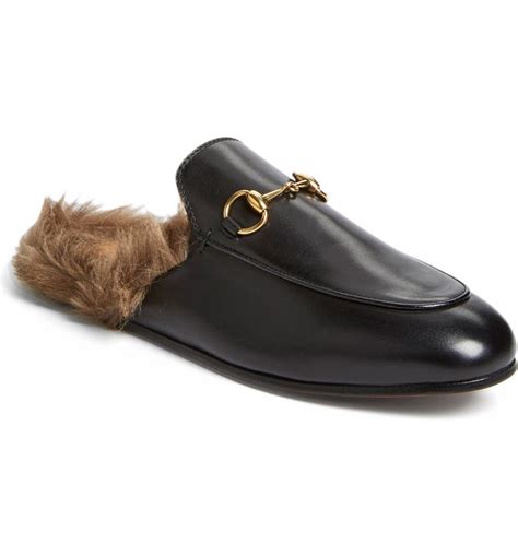 gucci princetown mule mens|princetown genuine shearling loafer mule.